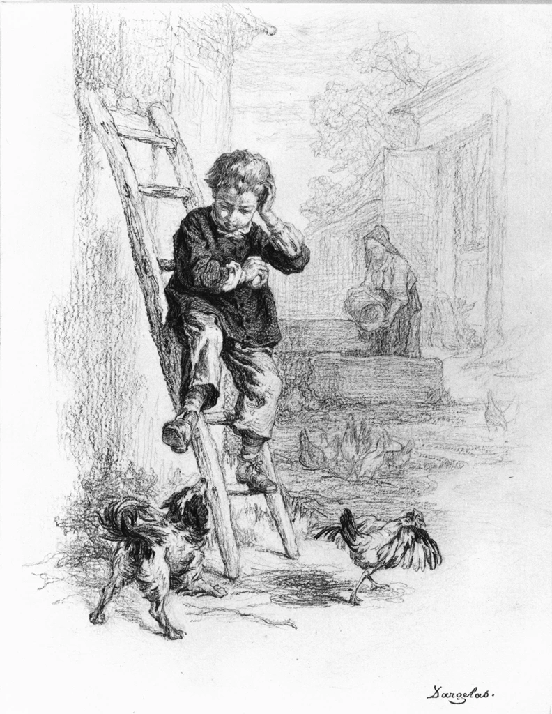 André - Henri Dargelas, Ragazzo e cane, Walters Art Museum